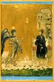 13th century Byzantine annunciation icon, Saint Catherine's Monastery