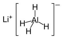 Structure of lithium aluminium hydride