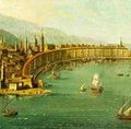 Painting of plans for harborside Messina