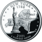 نيويورك quarter dollar coin