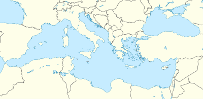 غورغياس is located in البحر المتوسط