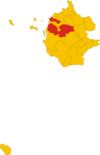 The comune of Trapani within the province of Trapani