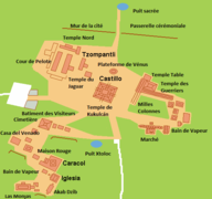 Situation map of El Castillo