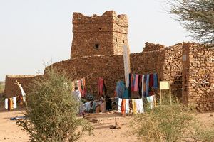 Old tower, Ouadane