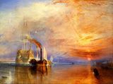 J.M.W. Turner, The Fighting Téméraire tugged to her last Berth to be broken up, 1839
