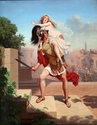 The Rape Of The Sabines – The Abduction, Charles Christian Nahl (1870)