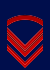 Rank insignia of primo aviere scelto of the Italian Air Force.svg