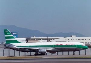 Lockheed L-1011 TriStar at Osaka International Airport