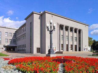 Unity House contains Daugavpils Theatre and a recreation centre