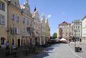 Rynek (Market Square) filled with historic townhouses