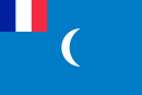 Briefly used flag of the French Mandate of Syria and the Lebanon in 1920