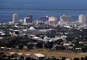 Downtown Kingston and the Port of Kingston