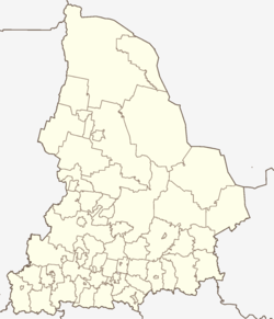 Asbest is located in Sverdlovsk Oblast