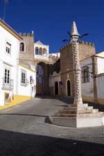 A pillory in the city of Elvas