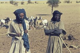 Tuareg in Mali, 1974.