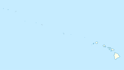 Location map USA Hawaiian Islands