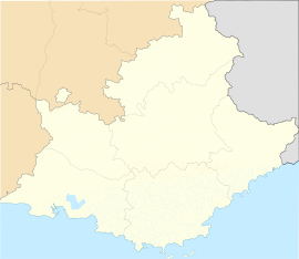 Fréjus is located in Provence-Alpes-Côte d'Azur