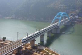 Daxi River Bridge of Jinhua–Wenzhou High Speed Railway