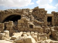 Ruins of a house