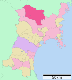 Location of كوري‌هارا Kurihara