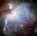 Orion Nebula was captured using the Wide Field Imager camera on the MPG/ESO 2.2-metre telescope.