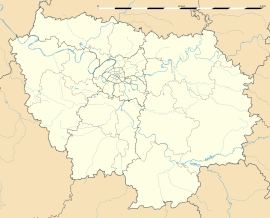 Nanterre is located in إيل دو فرانس (منطقة)
