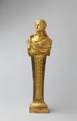 Louis XVI gilt bronze caryatid in the Metropolitan Museum of Art (New York City)