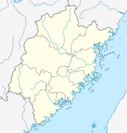 مضيق تايوان is located in فوجيان
