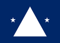 Rank flag of a NOAA Commissioned Officer Corps rear admiral