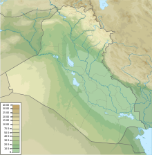 حصار النجف (1918) is located in العراق