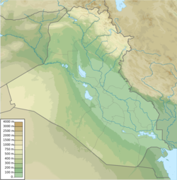 أداب (مدينة) is located in العراق