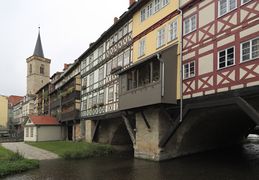 Krämerbrücke (1325) - longest continuously inhabited bridge in Europe.