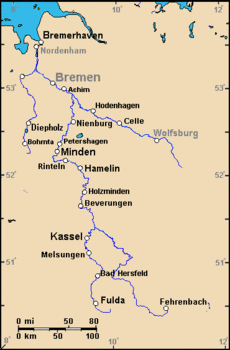 Location map/data/Germany Weser/شرح is located in Weser