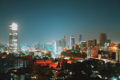 Addis ababa night skyline.jpg