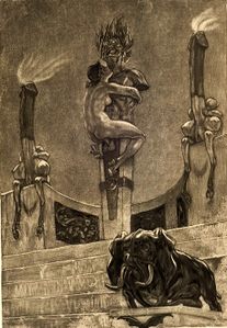 The Idol (1882) heliogravure (27.6 x 20 cm) Michael C. Carlos Museum, Emory University, Atlanta