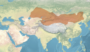 Map of the Xiongnu, circa 150 BCE.png