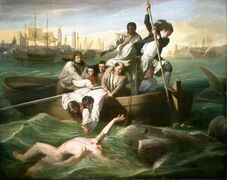 John Singleton Copley, Watson and the Shark, (original version), 1778