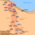 Axis counterattack and attack by 9th Australian Division: Afternoon of 25 October