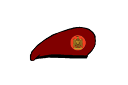 Paratroops brigadier Beret - Egyptian Army.png