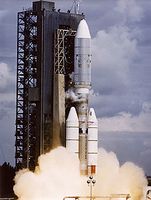 اطلاق ڤويدجر-2 في 20 أغسطس 1977 على متن تيتان IIIE/سنتور.