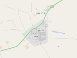 خريطة محافظة السليل