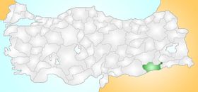 Mardin Turkey Provinces locator.jpg