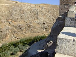 منظر نهر العاصي من قلعة شيزر