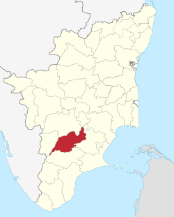 India Tamil Nadu districts Madurai.svg