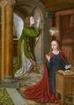 Annunciation by Jean Hey, 1490