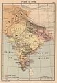 خريطة الهند في 1795