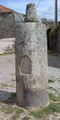 A provincial roman milestone, at Alto Rabagão, Portugal (road from Bracara Augusta to Asturias)