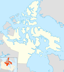 جزيرة إلـِس‌مير Ellesmere Island is located in نوناڤوت