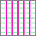 TE1,0 mode of a rectangular hollow metallic waveguide.