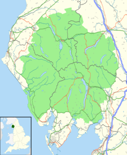 Lake District National Park UK location map.svg